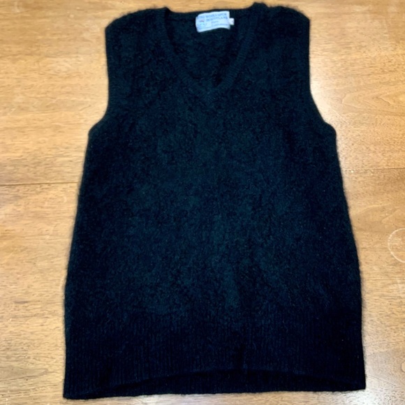 Fine Wools Spun in Scotland pure cashmere vintage pullover sweater vest - Picture 1 of 5